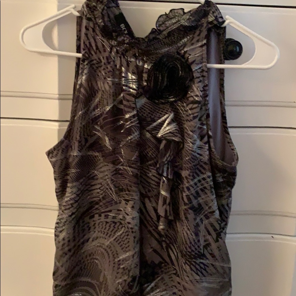 High neck top